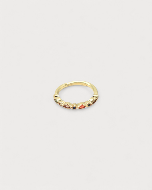 Glitter Please - Ring - Edelstahl - verstellbar