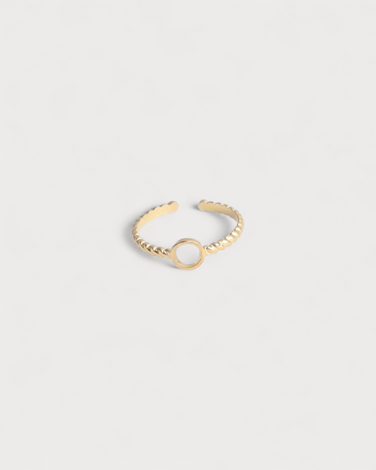 Little Circle - Ring - Edelstahl - Verstellbar
