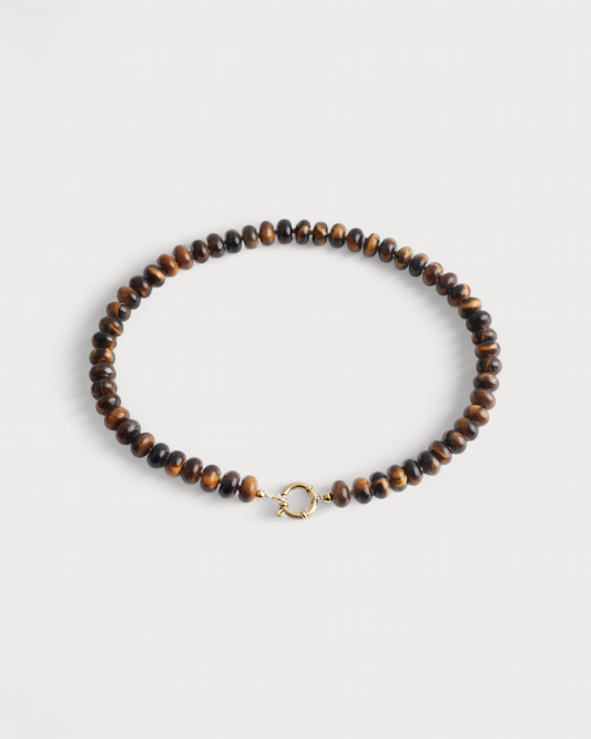 Clarisa - Halskette - Naturstein - Edelstahl