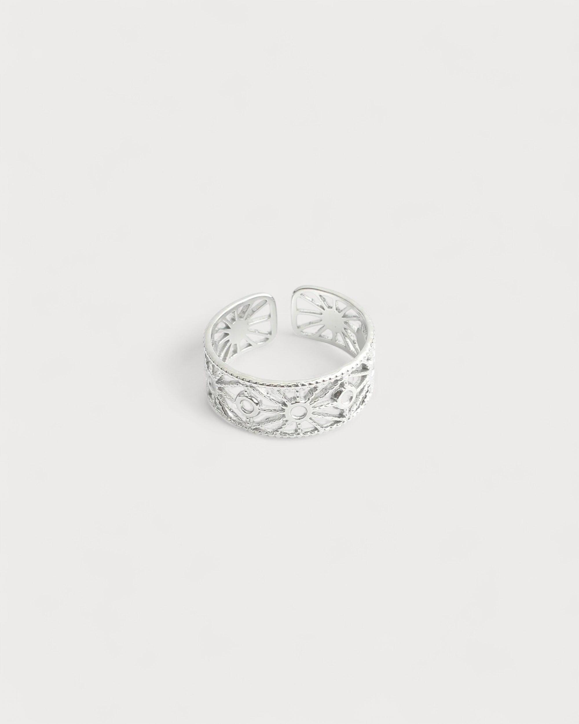 Sola - Ring - Edelstahl - Verstellbar