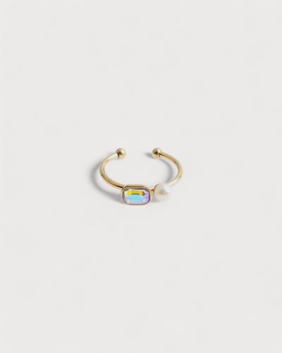 Claudette - Ring - Edelstahl - Verstellbar