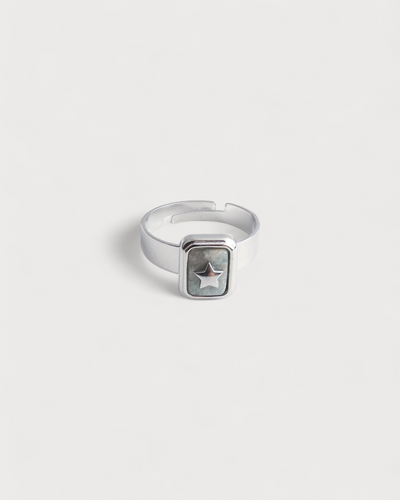 Yasmin | Ring | Naturstein | Edelstahl | Notbranded
