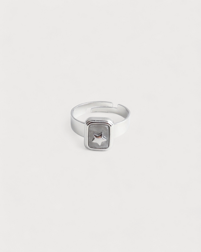 Yasmin | Ring | Naturstein | Edelstahl | Notbranded