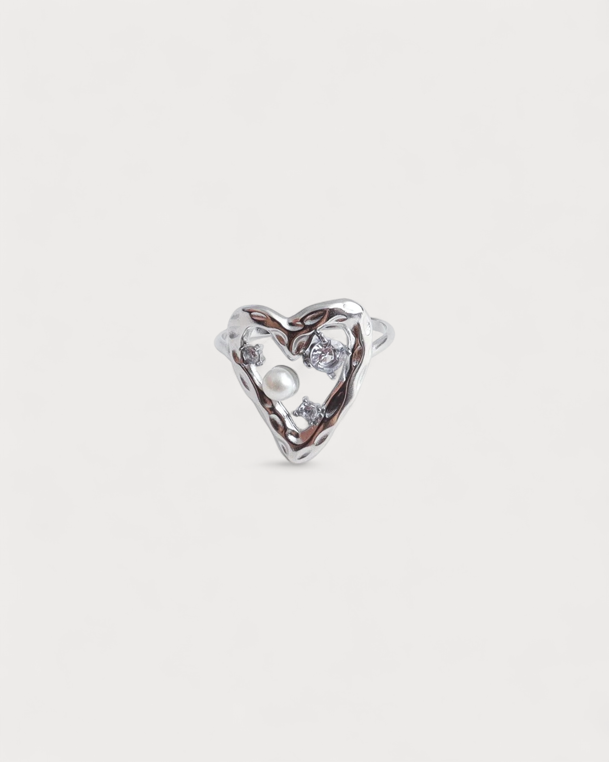 Theodora - Ring - Edelstahl - Verstellbar