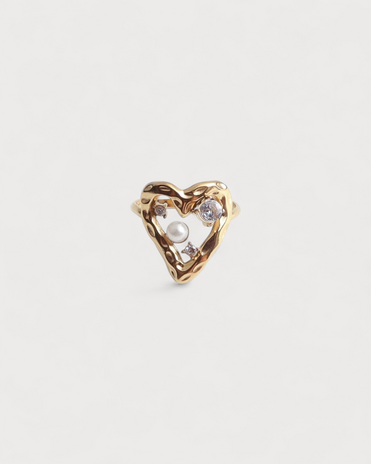 Theodora - Ring - Edelstahl - Verstellbar