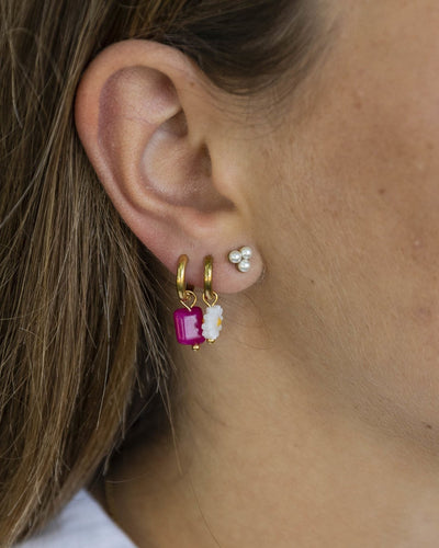 Pearl simplicité - Studs - Ohrringe - Edelstahl